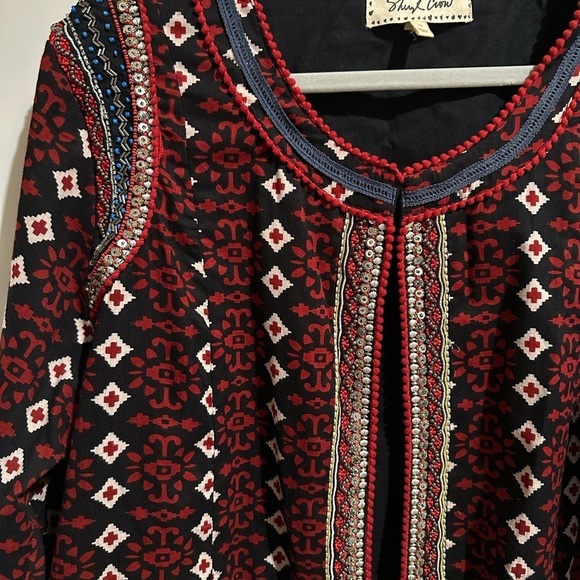 Sheryl Crow "Be Myself" Sequin Embellished Topper Jacket #5 - Picture 3 of 8